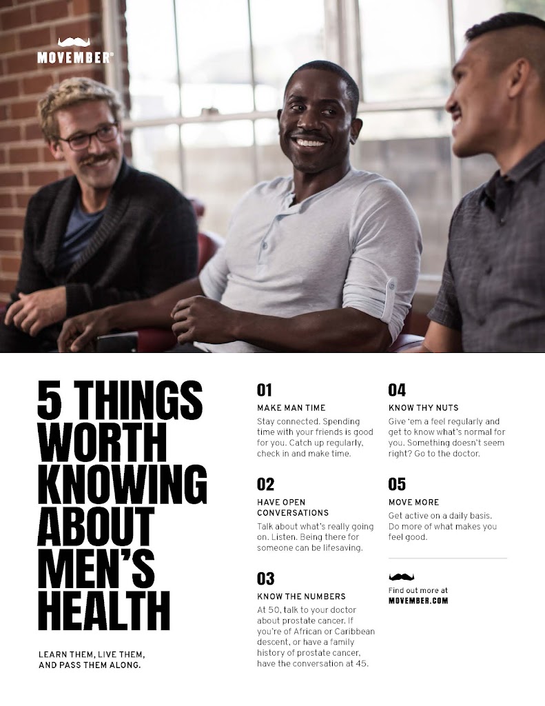 November – Movember  2024 Newsletter