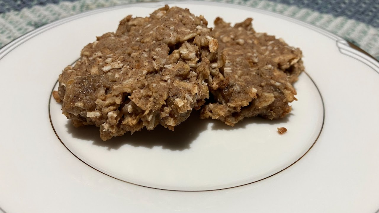 Apple Mulberry Breakfast Cookies